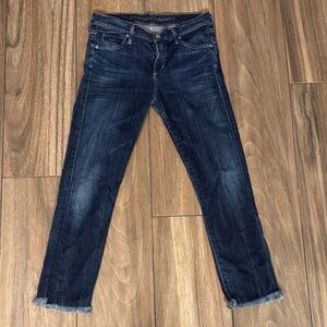 Citizens of Humanity Women's Deep Indigo Ankle Jeans